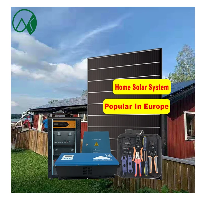 Солнечная система 10 кВт Полная батарея 30 автономная гибридная энергосистема