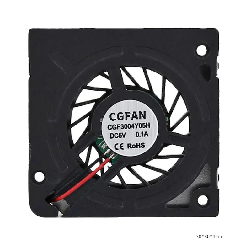 30 мм микро центробежный вентилятор высокий CFM 5 в 3004 30x30x4 мм DC бесщеточный вентилятор для мини электрических приборов