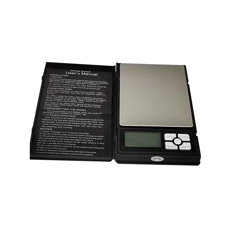 Portable Household Kitchen Scale Mini 1g Electronic LCD Scale Baking Coffee Medicinal Materials Weighing Needs Battery Operated