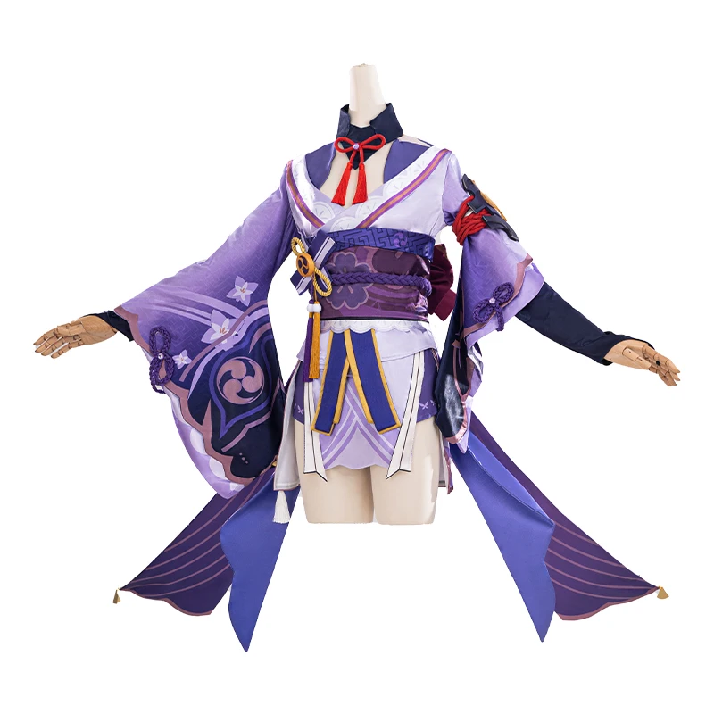 Genshin Impact Raiden Shogun cosplay costume full Beelzebul  uniform anime Japanese style Halloween costumes for women game