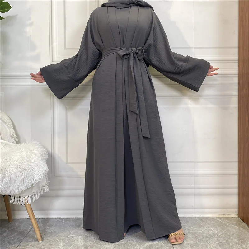 Dubai Abaya 2024 Muslim Women Prayer Jilbabs Khimar Niqab Set Islamic Ethnic Clothing With 2 Layer Abaya Women Muslim Dress