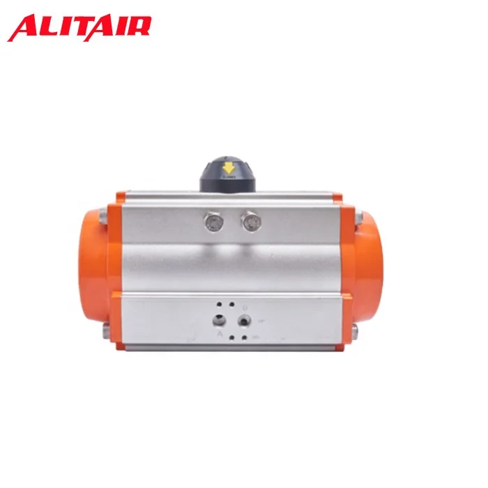 at Double Acting Cylinder Pneumatic Valve Actuator Butterfly Valve Ball Valve Actuator