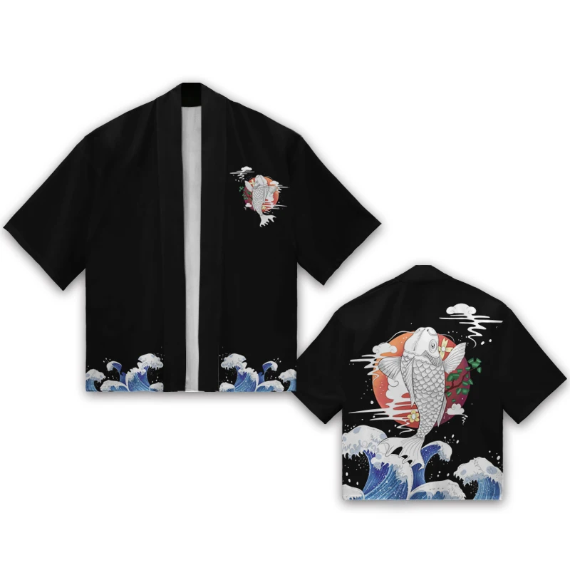 Tokyo Revengers Cosplay Cloak Anime Short-sleeve  Haori Kimono