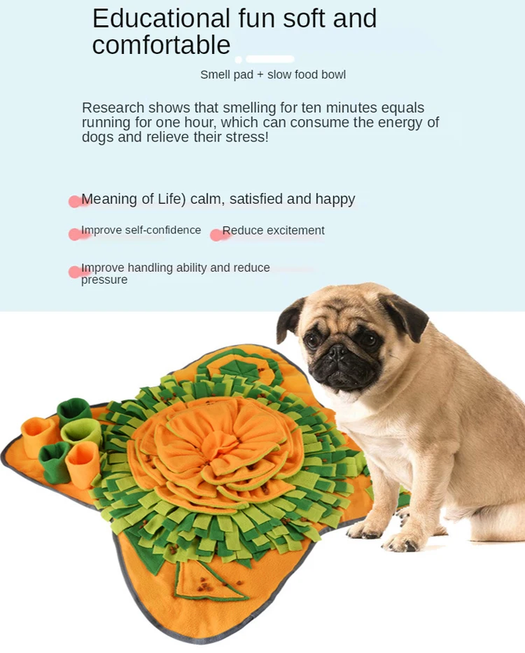 
Новое поступление, прочный интерактивный коврик для собак, коврик для медленного кормления домашних животных 