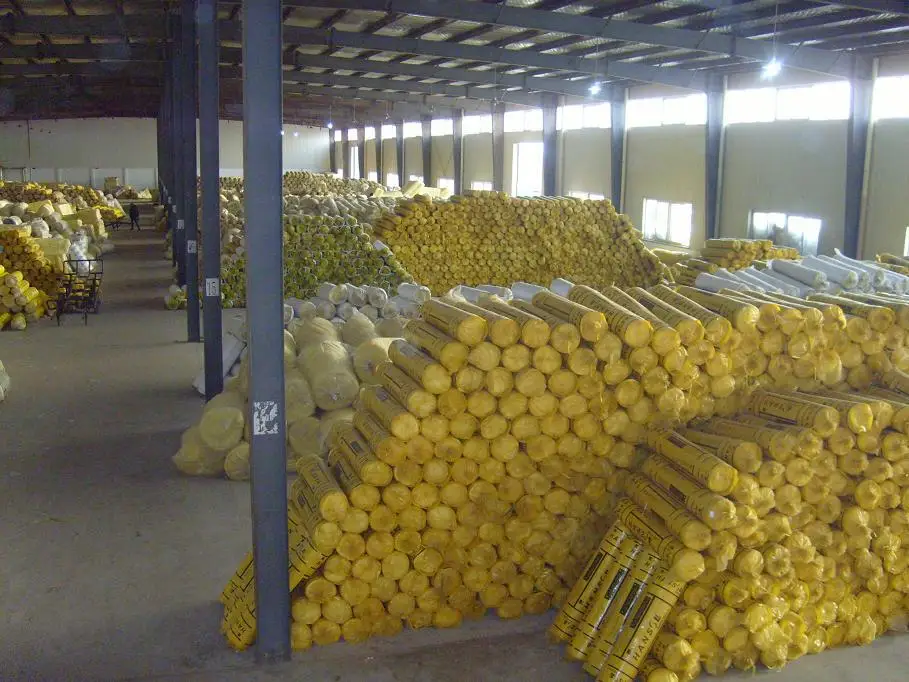 High density best price roof material glass wool 100mm thickness glass wool insulation