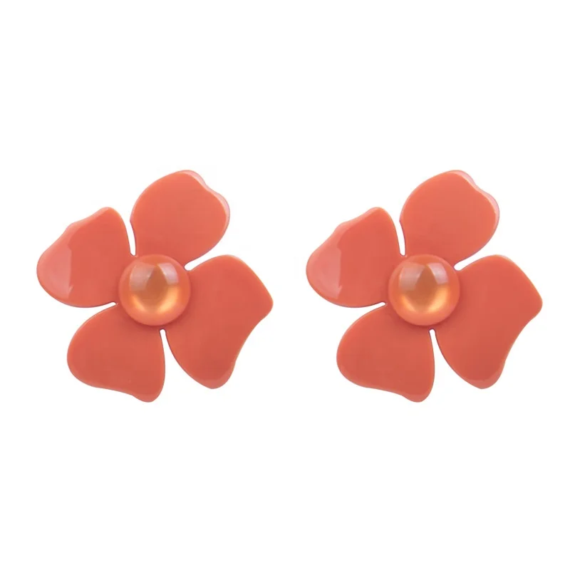 Best Wholesales Price Customized Flower Pendant Alloy Piece Beautiful Earring Jewelry For Women