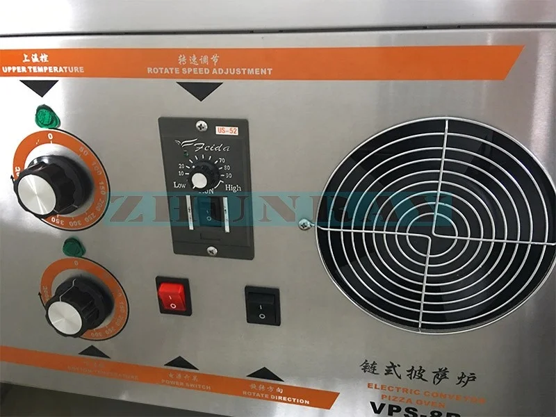 commercial Chain type pizza oven  pizza maker