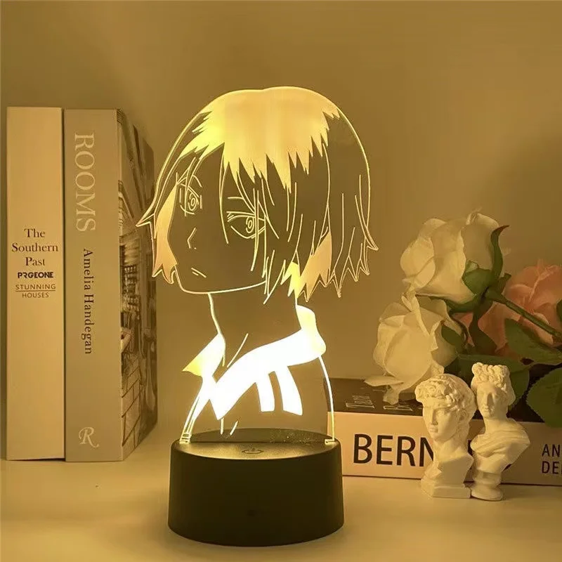 Haikyu! Светодиодный ночник аниме Kozume Kenma лампа Haikyuu