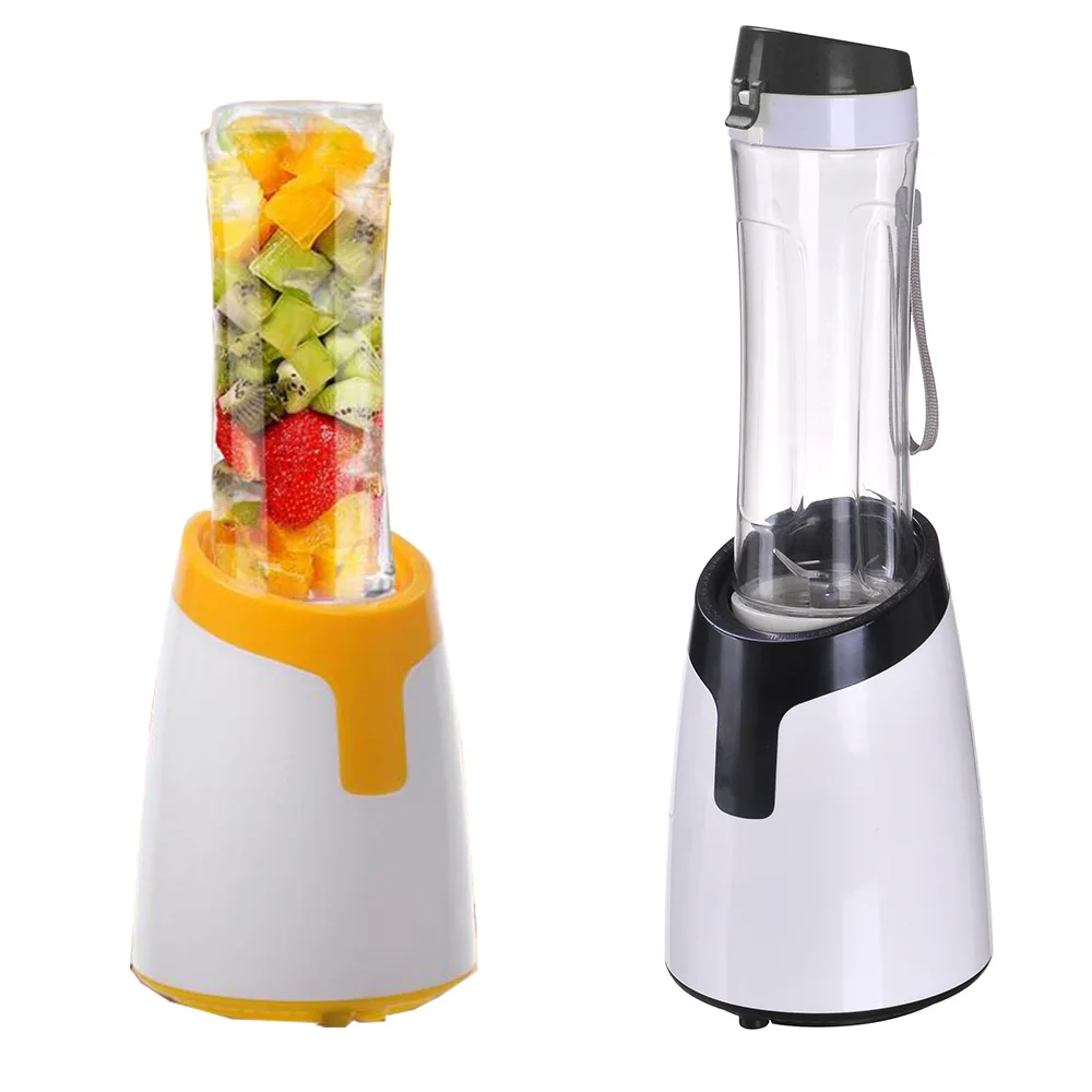 kitchen living mixer blender and smoothie maker juicer machine electric with cups plastic for drinks for retail store