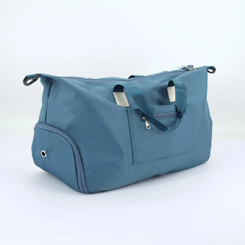 Wholesale Customized New Sports Nylon Waterproof Sports Swimming Duffle Bags with Shoe Compartment