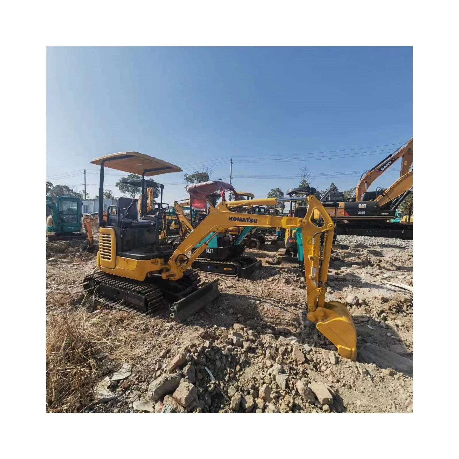 Wholesale price Komatsu 18 PC Excavator Used Komatsu Excavator Japan