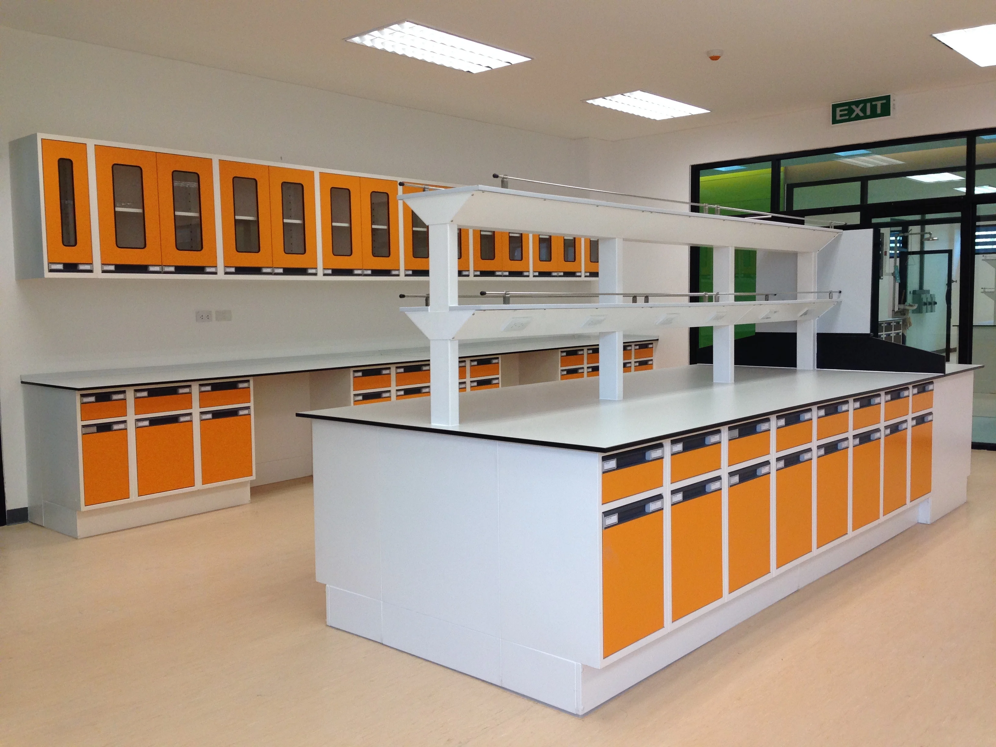Good Quality Hospital Corridor Panel Sanitario Para Industria Hpl Stratified Compact Worktops