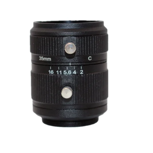 cctv lens 35mm C Mount 8MP Machine Vision Lens
