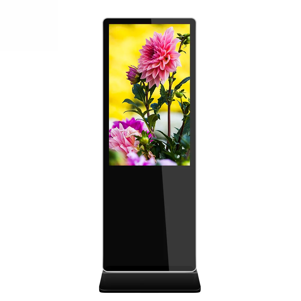 Outdoor Temperature Scanner Kiosk Sensor Face Recognition Kiosk Interactive Digital Signage and Displays Advertising Players