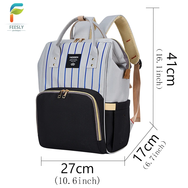 Ladies Shoulder Backpacks Large Capacity Mommy Baby Nursing Bags maternity nappy baby diaper bag for mother