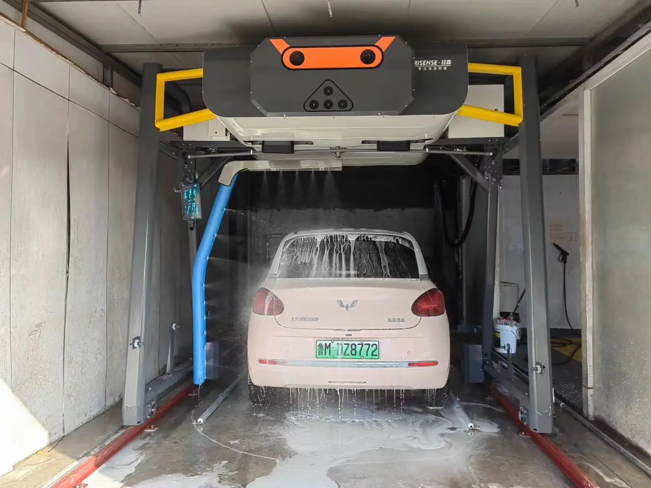 360 Degree Rollover Type Touchless Car Wash Machine