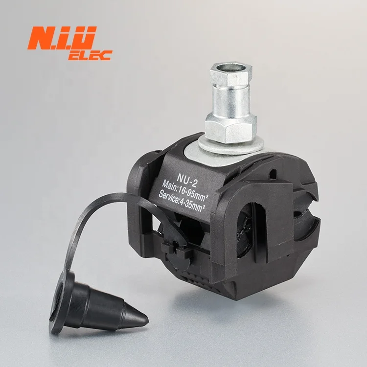 NU-4 series electrical connector/cable connector/insulator piercing connector