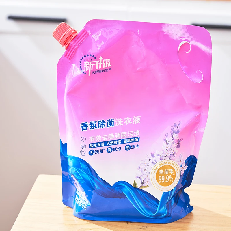 Anti bacterial Anti mites Washing Liquid long lasting fragrance laundry detergent liquid