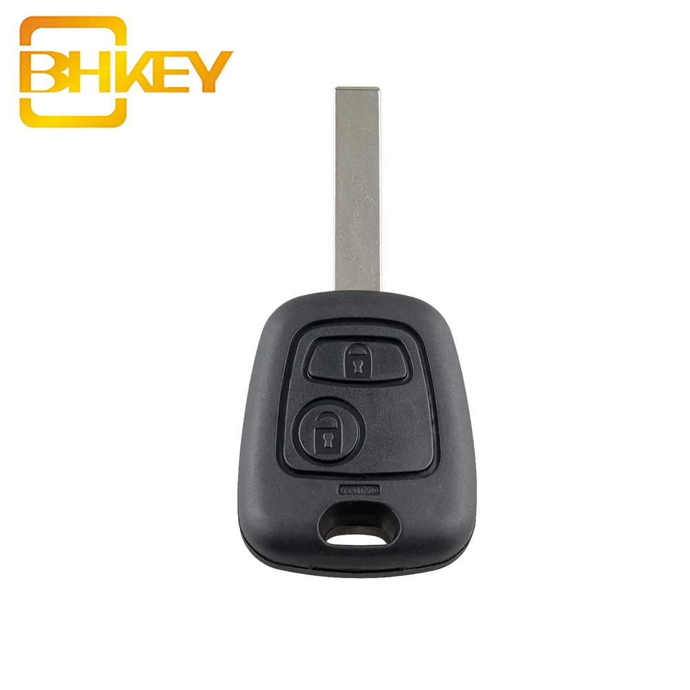2 Buttons 433 mhz ID46 Chip HU83 Blade Fob Remote Car Key For Peugeot 307 Citroen C1 C2 C3 Auto Parts