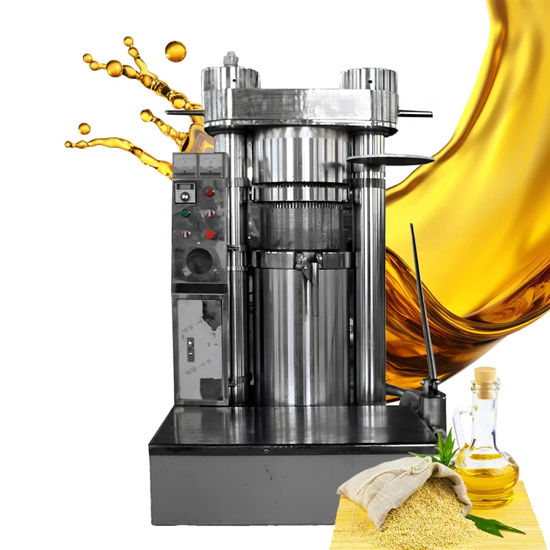 Automatic Cocoa Bean and Olive  Cold Pressed Coconut and Soybean Oil Equipment Oil Press Machine