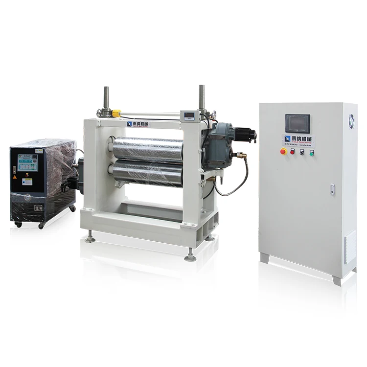 The Main Machine Of The First Stage Of The Roll Calendering Host / Experimental Sheet Oil Temperature Calendering Machine
