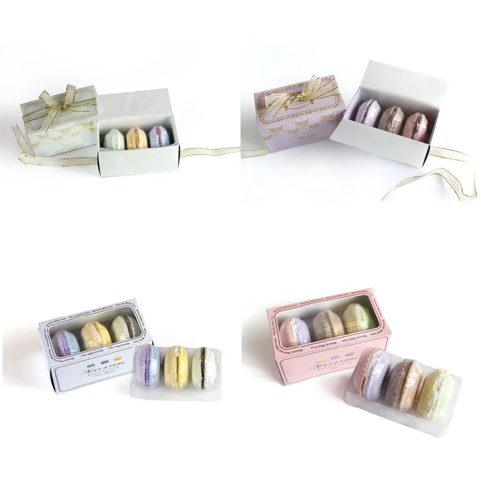 
Macaros Bath Fizzer bubble bath gift set kids narual funny surprise bath bomb set making kit 