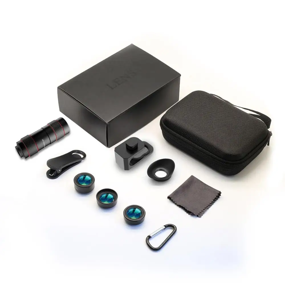 2022 New Smart Gadgets 4 in 1  Phone Camera Lens for iPhone 11 Pro for Mobile Phone