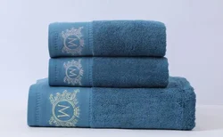 5 star hotel towels white custom logo bathroom linen 100% cotton face hand bath hotel towel set