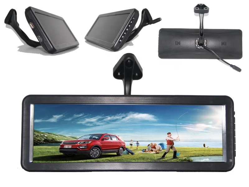 Wholesale 12.2 inch AHD Side View Car Mirror Monitor Truck Mirror Monitor Bus Monitor