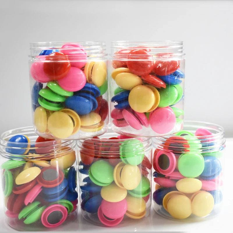 Оптовая продажа, Офисная цветная Магнитная круглая доска 30 мм, магнитные учебные пособия, магнитные бусины, магнитная пряжка, магниты на холодильник