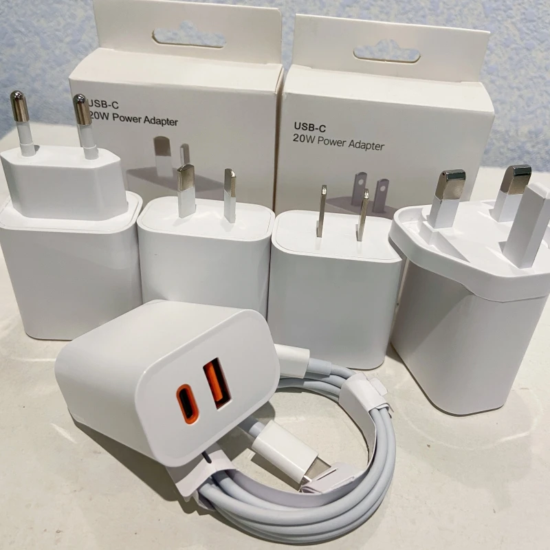 wholesale smart charger cable laptop type c fast PD 20W chargers mobile phone switch usb adapter for phone