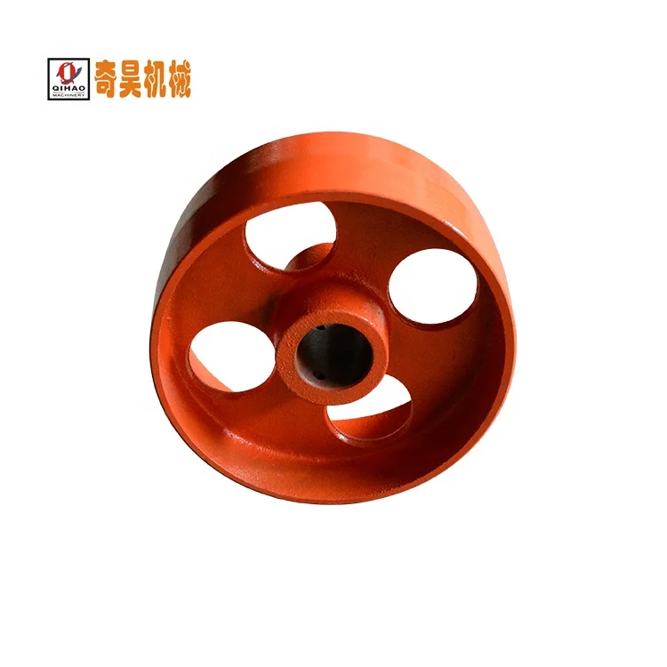 Factory Direct High Quality Aluminum Alloy long life Flat Belt Drive Pulley