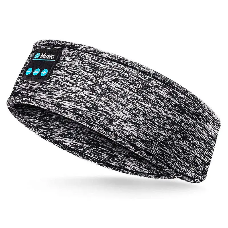 Music Sport Headbands with Ultra-Thin Stereo Speakers headband Soft Noise-Canceling Sleeping Wireless earphone wholesale