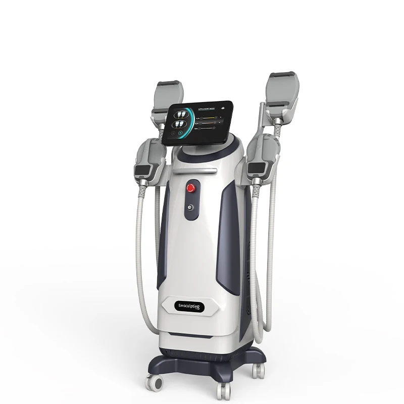 Новое поступление 2022, Радиочастотное устройство Ems с 4 ручками для похудения, стимулирующее мышцы