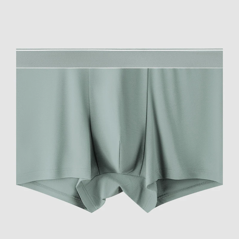 Wholesale eco friendly bamboo rayon boxer briefs  comfortable solid shorts man underwear boxer shorts