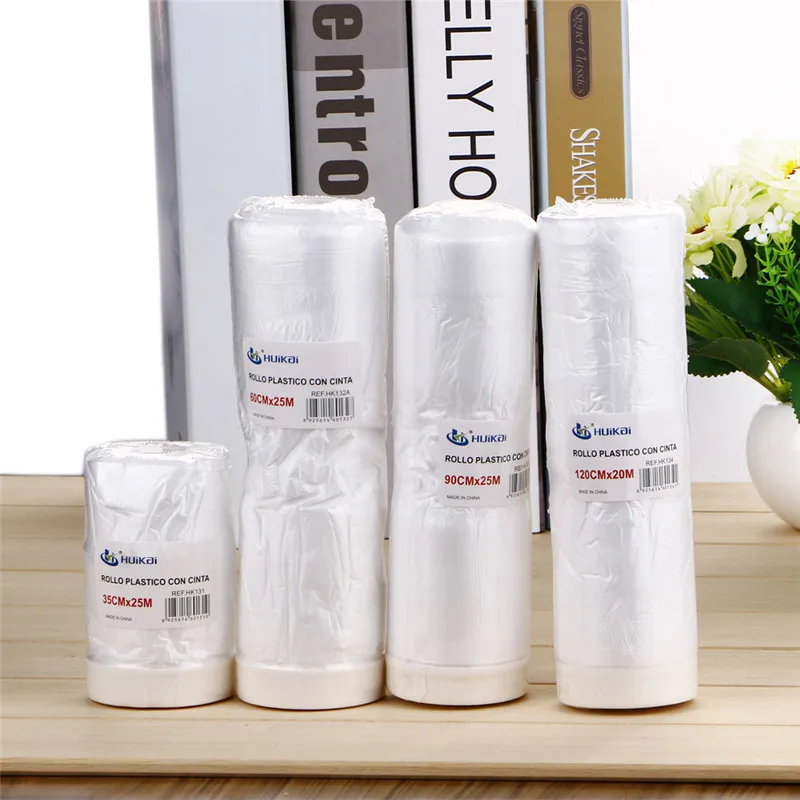 Plastic outdoor furniture protect film disposable table cover sheets hdpe transparent construction plastic roll