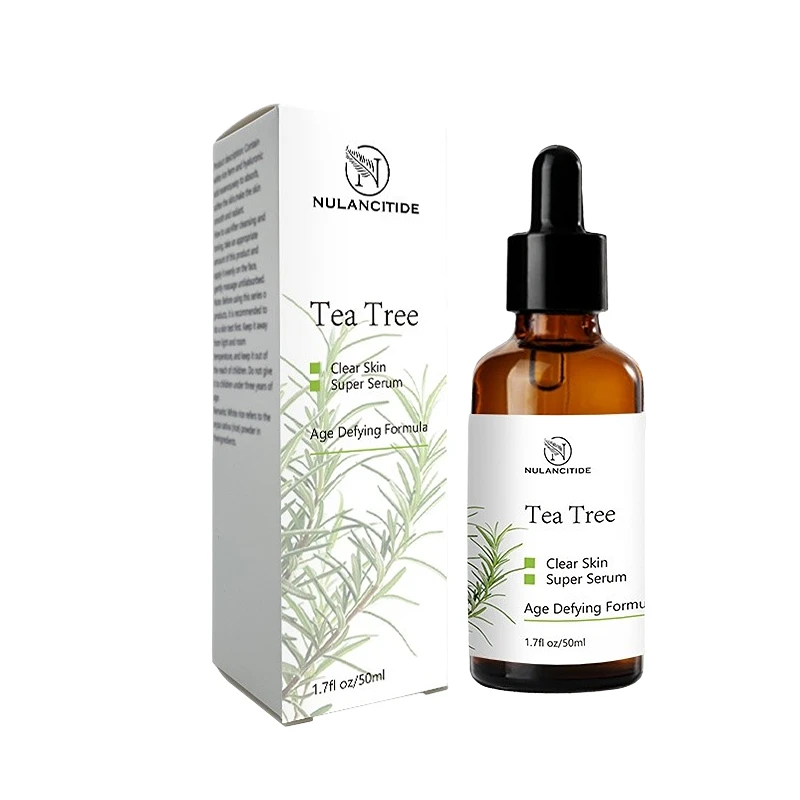 Private Label Organic The Ordinary Tea Tree Serum Skin Rejuvenation Anti Acne Serum Wholesale Custom Skin Care Face Oil Serum