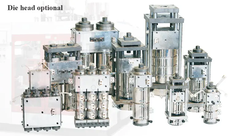 Popular sale MEPER extrusion blow molding machine plastic blowing mould making machinery for bottledjoy half gallon water tank