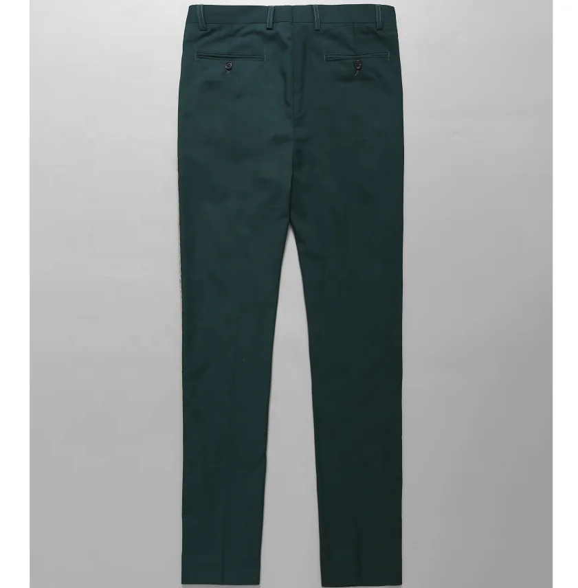 Best national patrol private design green jacket and pants custom logo printed security guard uniforms set