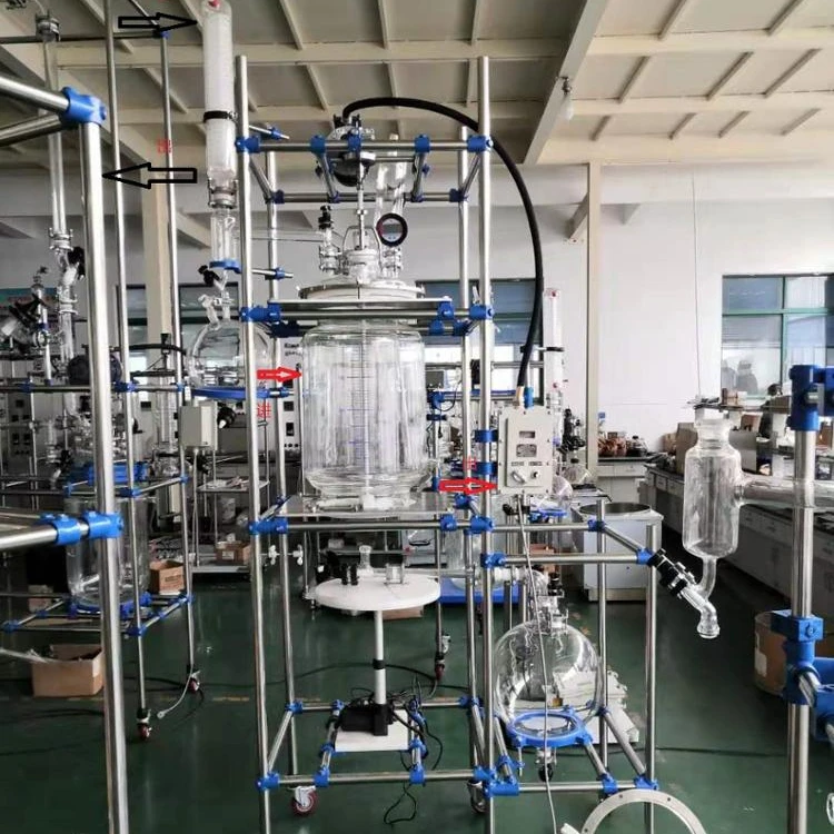 50L Top Sales CBD Distillate Isolation Agitated Nutsche Filter