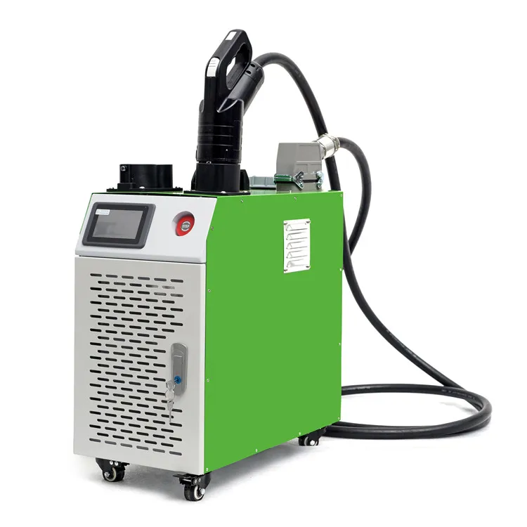 Factory price 30KW ev charging points charger with 6 Meter CSS1 plug dual plugs charger