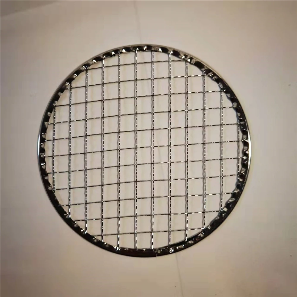New Arrival Stainless Steel Bbq Wire Mesh Net Rectangular Cooking Barbecue Grill Nets