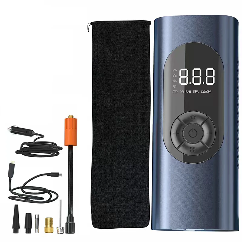 automatic  cordless  battery and smart 12v mini electric inflate and deflate air pump for car
