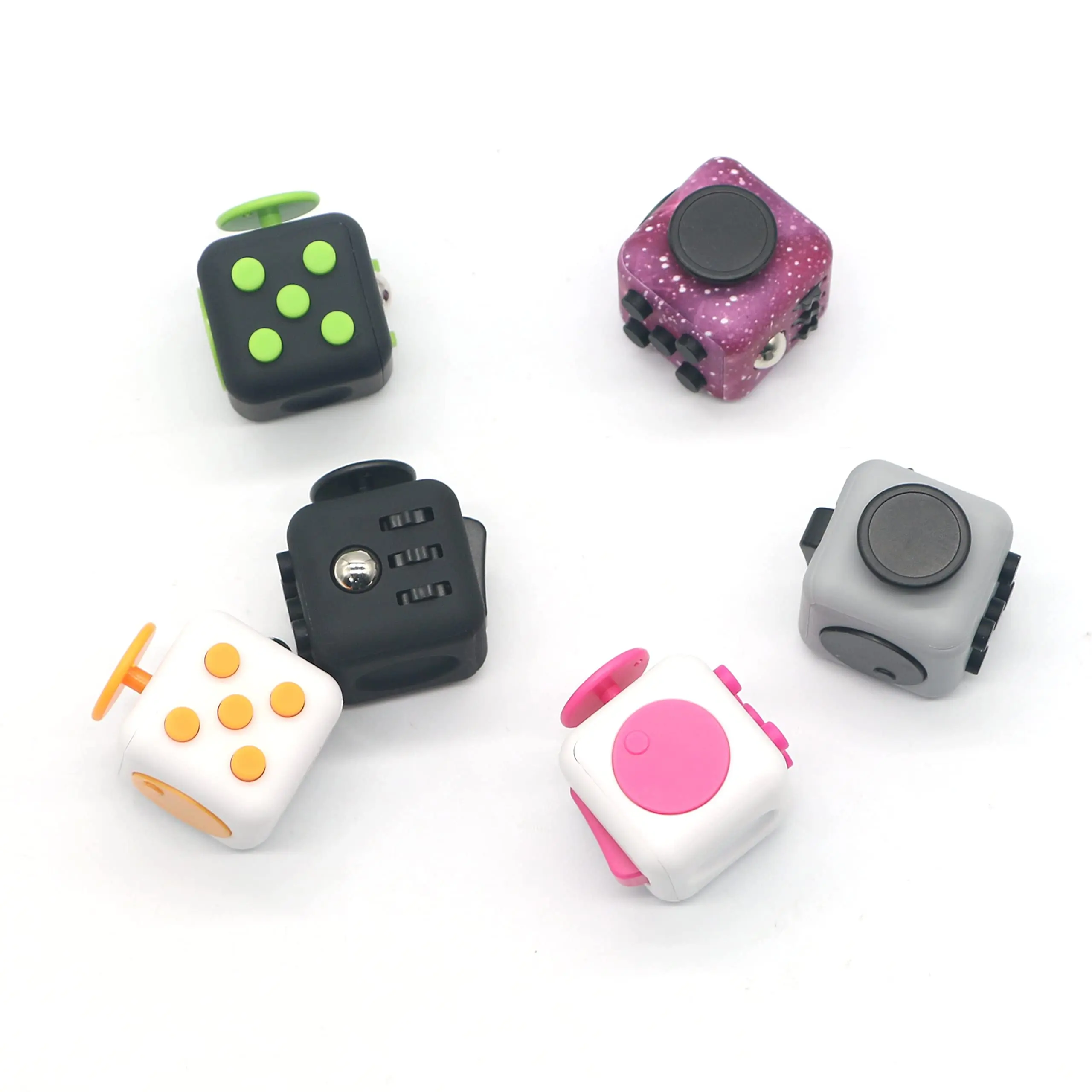 Pop It Fidget Toys cube Decompression Dice for Autism Adhd Anxiety Relieve Adult Kids Stress Relief Anti-Stress Fingertip Toys
