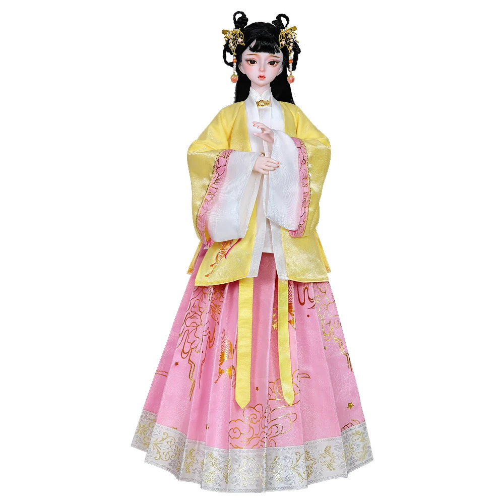 DBS Dream Fairy Silicone Female Plastic BJD Pretty Dress For Girls Gift Toys