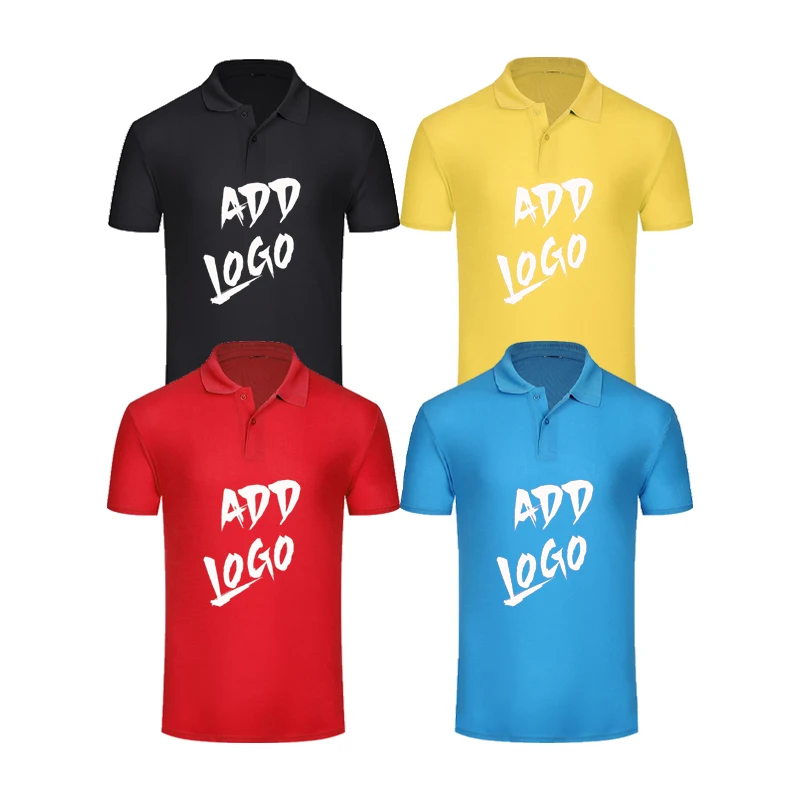 Футболка-поло с сублимационной печатью Мужская футболка-поло из 100% полиэстера сеткой на