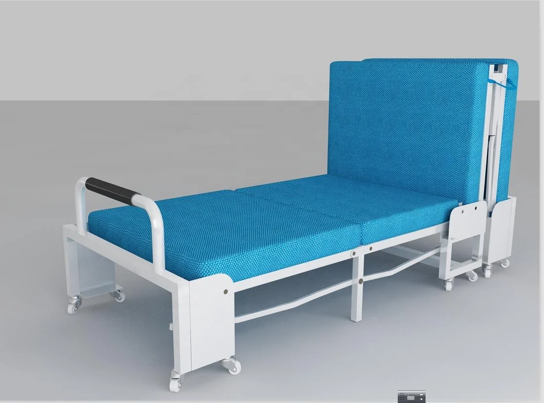 SY-2109  Metal Folding bed Office furniture lunch break bed for office lunch nap