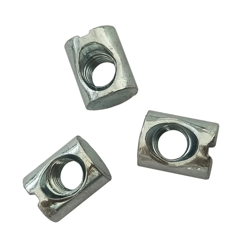 Оцинкованная мебельная гайка