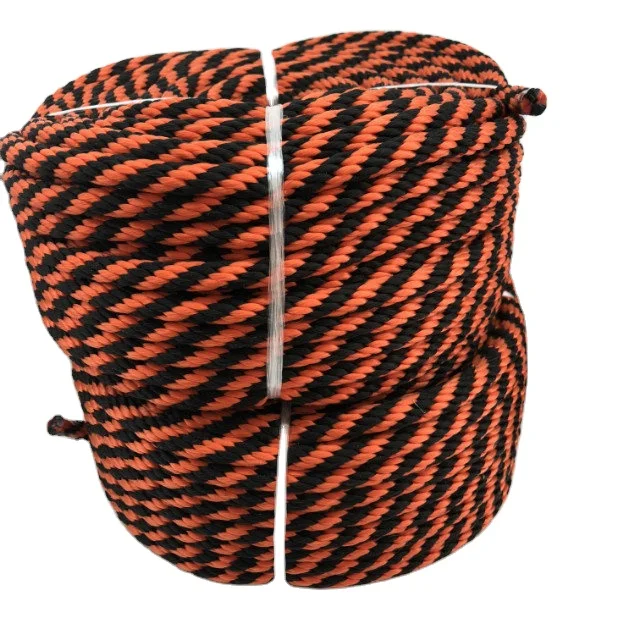 nylon pp strapping polypropylene multi fishing mooring danline twisted braided rope  8 10 mm for furniture marine