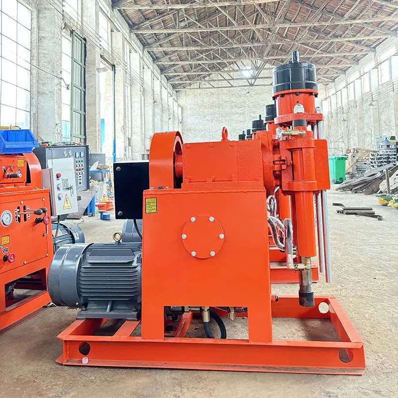 Reinforcement Of Drilling Machine By Grouting 100M Core Drilling Rig Underground Drilling Rig